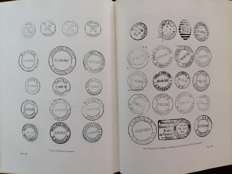 Rhodesia - A Postal History, It's Stamps, Posts & Telegraphs.