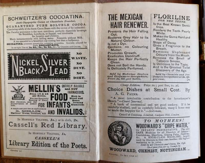 7 x Cassell's Classic Books from the 1800"s