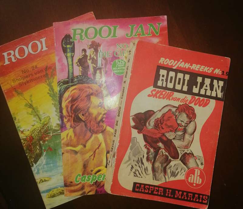 3 x ROOI JAN BOEKE