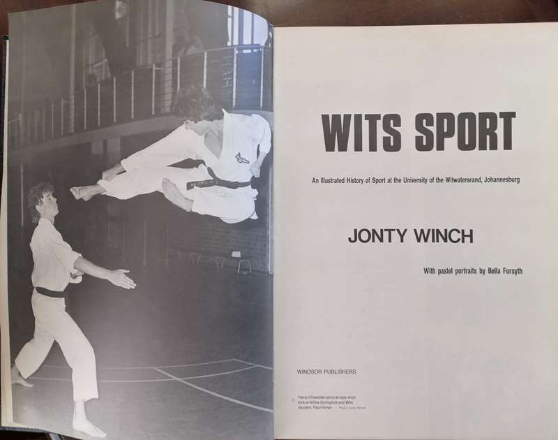 WITS SPORTS - Jonty Winch (Includes Letter)