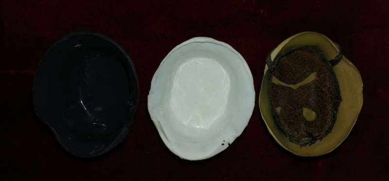 3 x German Mini Helmets