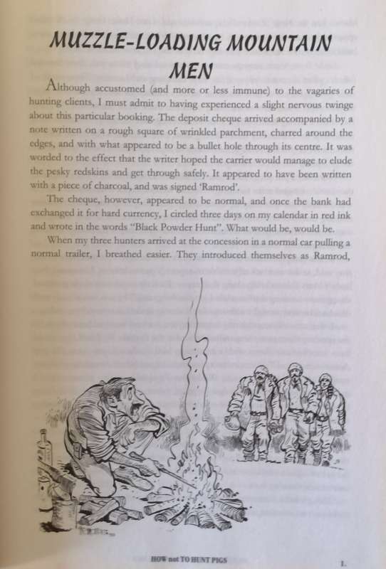 Signed - How not to Hunt Pigs, Bruce Truter