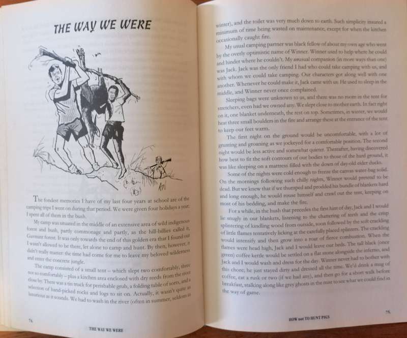 Signed - How not to Hunt Pigs, Bruce Truter