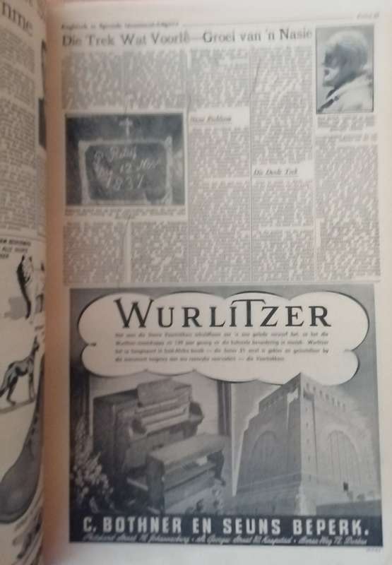 * 1949 * Dagbreek se Tydskrif-Bylaag, Op die Fondament van die Voortrek.