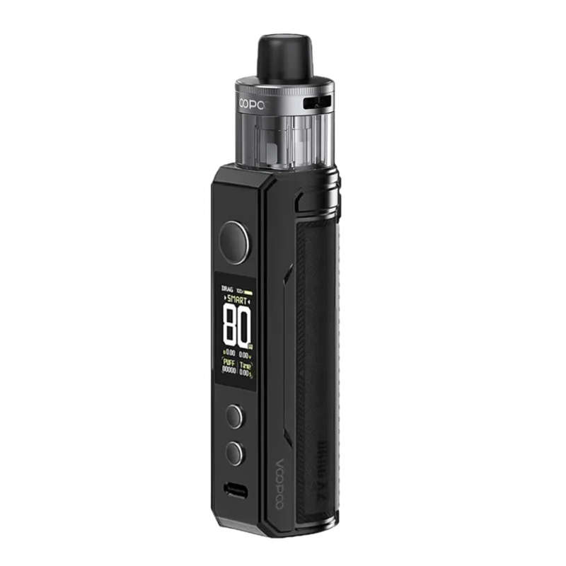 VooPoo Drag X2 Vape Kit - Spray Black