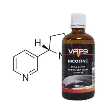 Nicotine Vape Concentrate PG base 36mg (100ml)