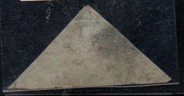1853 COGH scarce 4d Perkins Bacon triangle in used-condition