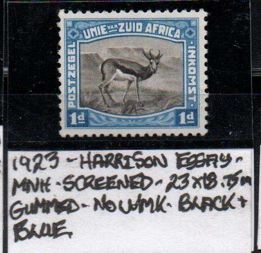 1923 Union scarce Harrison Essay in MNH-condition