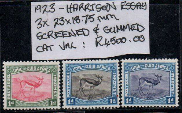 Scarce 1923 Harrison Essays in MNH / LMM-condition
