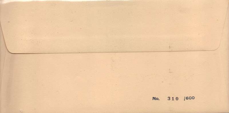 1986 Scarce limited edition commemorative JHB-Centenary Cover (real gold) in perfect CTO-condition