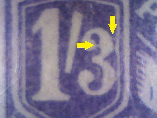 1913 Union KGV Definitive 1s 6d-single with listed variety in LMM-condition