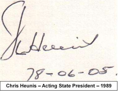 Small collection of 6 covers associated with SA State Presidents (four signed)