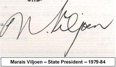 Small collection of 6 covers associated with SA State Presidents (four signed)