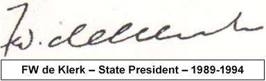 Small collection of 6 covers associated with SA State Presidents (four signed)