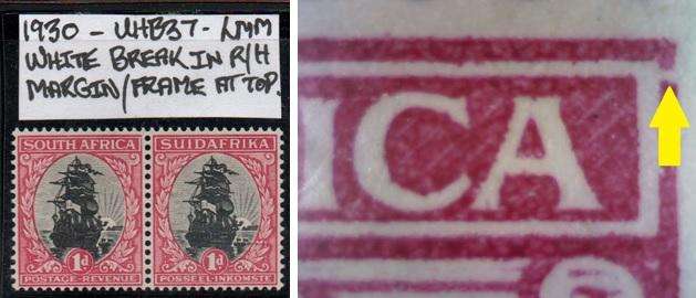 1930 Union Roto Definitive 1d-pair with variety in LMM-condition