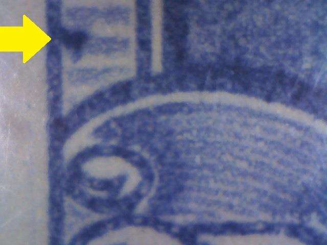 1949 Union Hyphenated & Screened Definitive 3d-pair with variety in MNH-condition