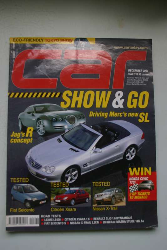 Car Magazine - December 2001 and October 2002.