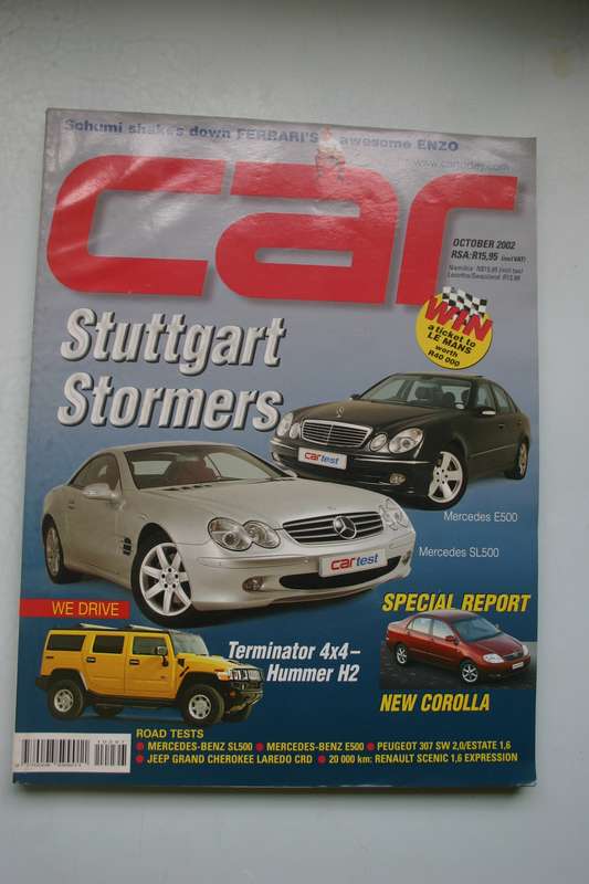 Car Magazine - December 2001 and October 2002.