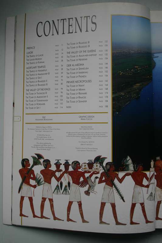 Luxor and the Valley of the Kings - The American University in Cairo Press - 2004 English Edition.