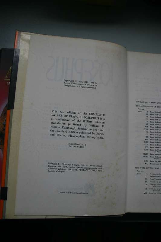 Josephus - Complete Works. Includes Life Of Flavius Josephus, Antiquities Of The Jews, Wars Of The J