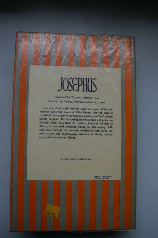 Josephus - Complete Works. Includes Life Of Flavius Josephus, Antiquities Of The Jews, Wars Of The J