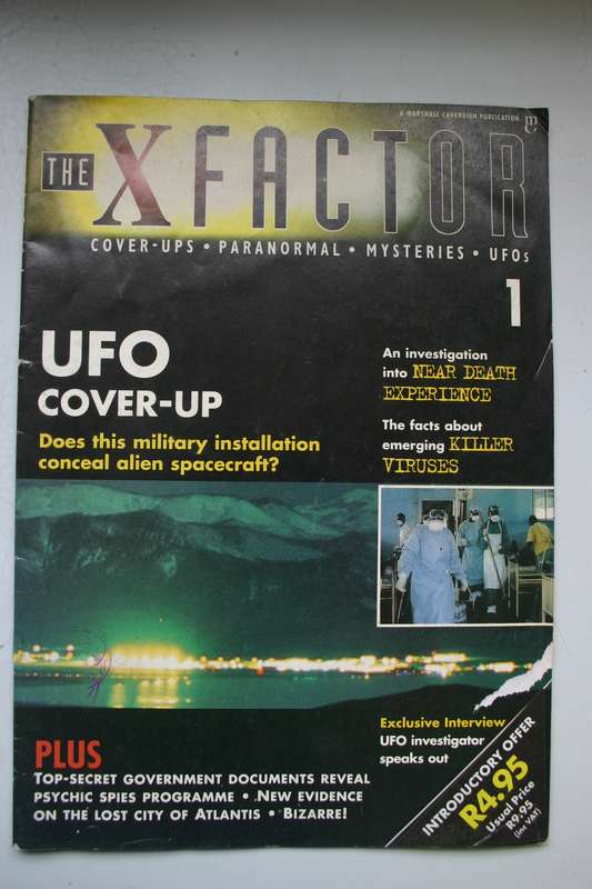 The X-Factor Magazine. Issues 1 to 5