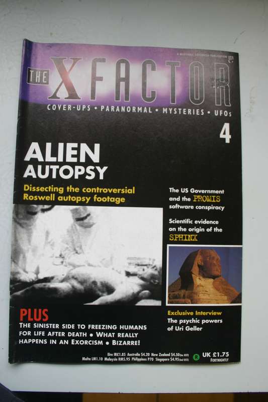 The X-Factor Magazine. Issues 1 to 5
