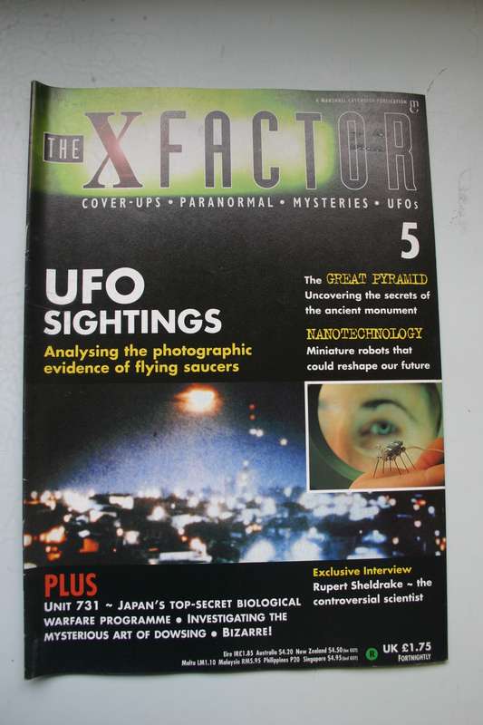 The X-Factor Magazine. Issues 1 to 5