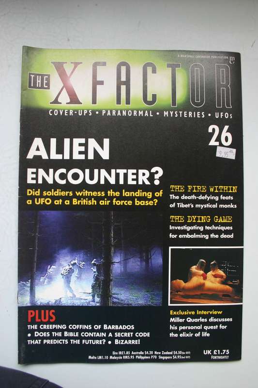 The X-Factor Magazine - Issues 26 to 30.