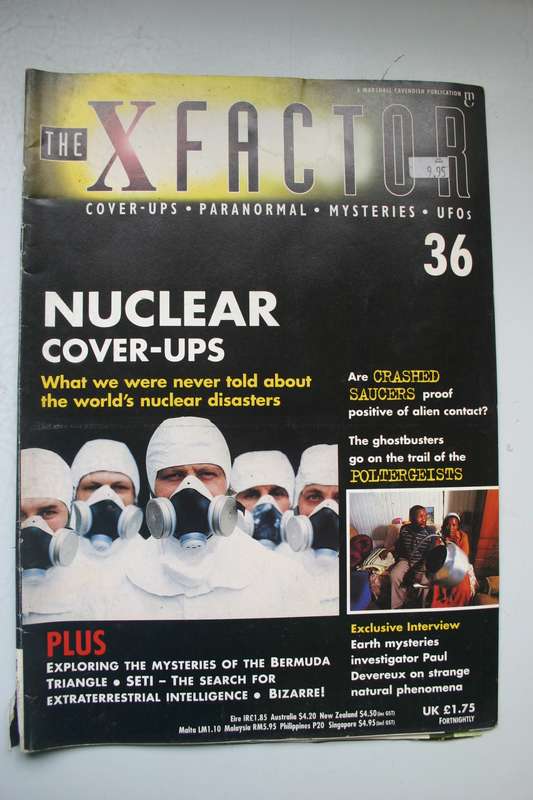 The X-Factor Magazine - Issue 31, 34, 35, 36, 74 and the Roswell 50 th anniversary.