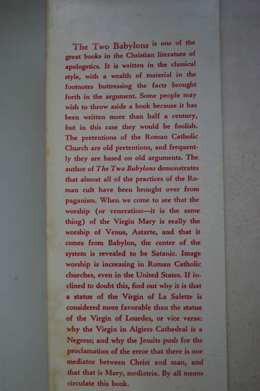 The Two Babylons - Rev Alexander Hislop