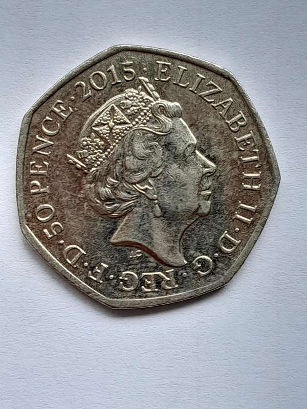 50 Pence - Elizabeth II 5th portrait, Battle of Britain
