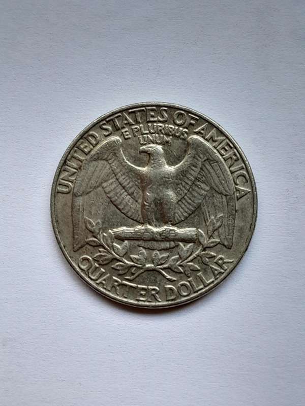 ¼ Dollar "Washington Quarter" - Four Coins. 1990, 1998, 2000 and 2005.