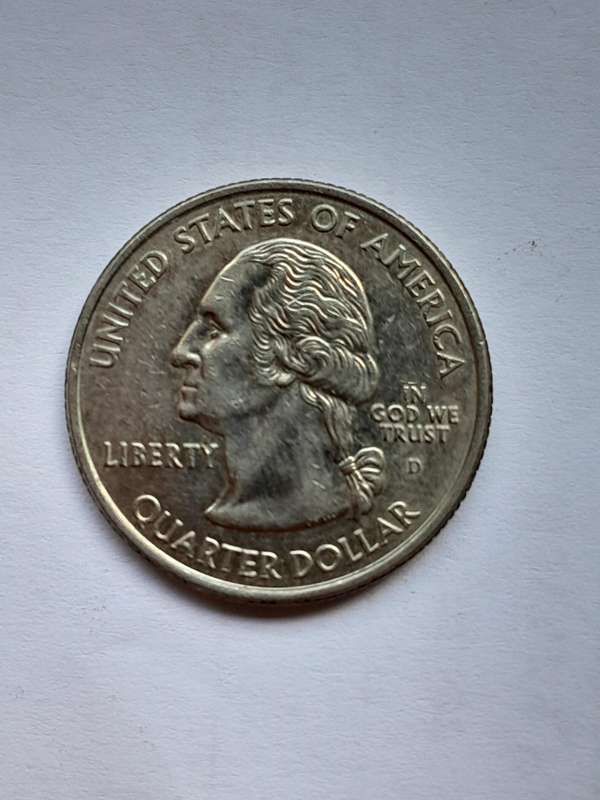 ¼ Dollar "Washington Quarter" - Four Coins. 1990, 1998, 2000 and 2005.