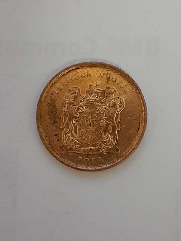 Error Coins - 1 Cent - 2000 and 2 Cent 1990