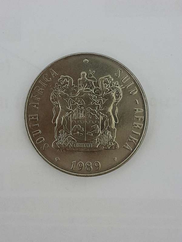 South African Coin Set. All coins 1988 except the 50c which is 1989.