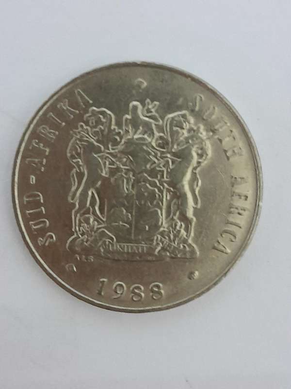 South African Coin Set. All coins 1988 except the 50c which is 1989.