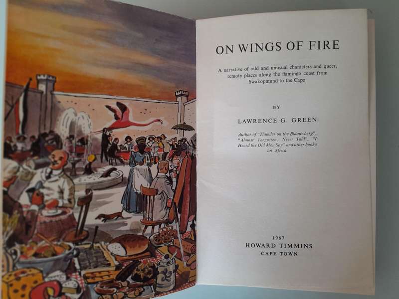 On Wings of Fire - Lawrence G. Green - First Edition - 1967.