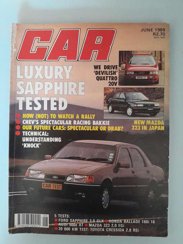 CAR Magazine - June 1989 and December 1989.
