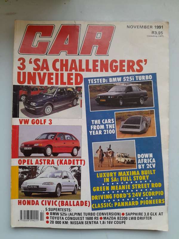 CAR Magazine - October 1991 and November 1991.