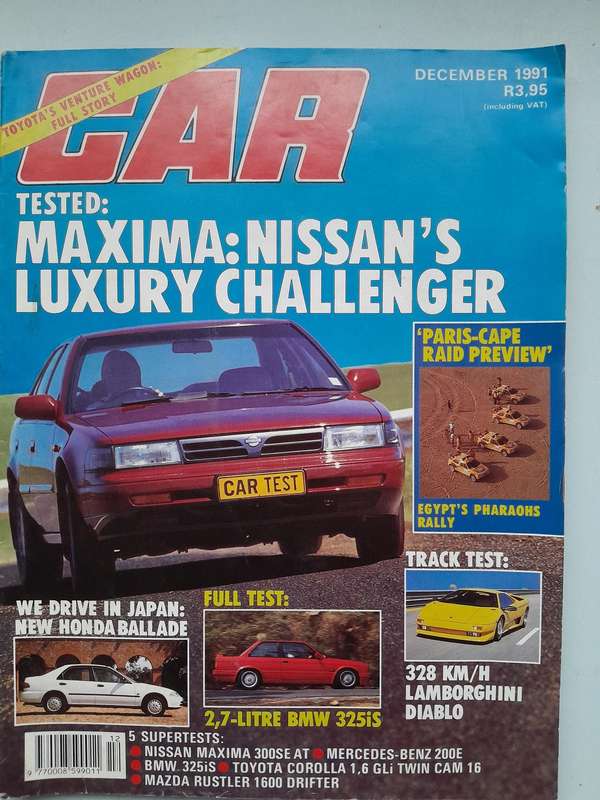CAR Magazine - December 1991 and June 1992.