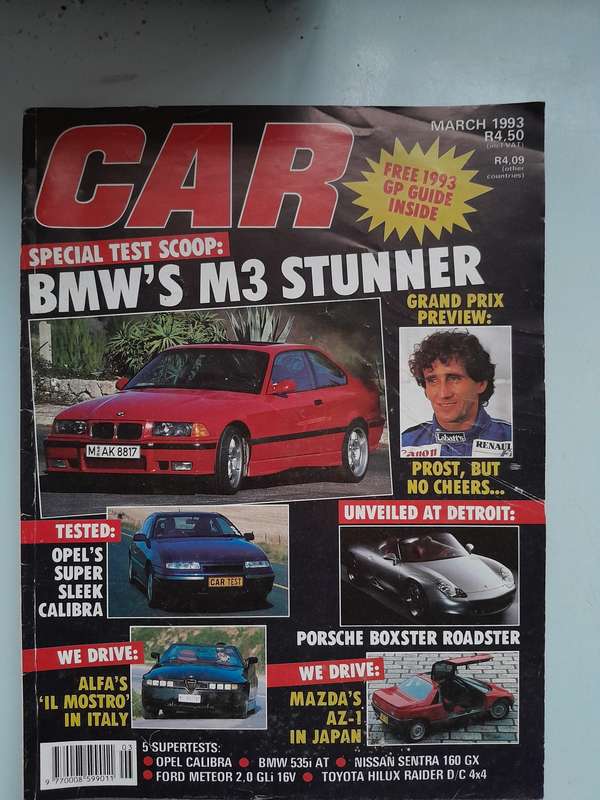 CAR Magazine - January 1993 and March 1993.