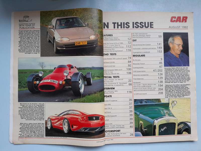 CAR Magazine - May 1999 and August 1992