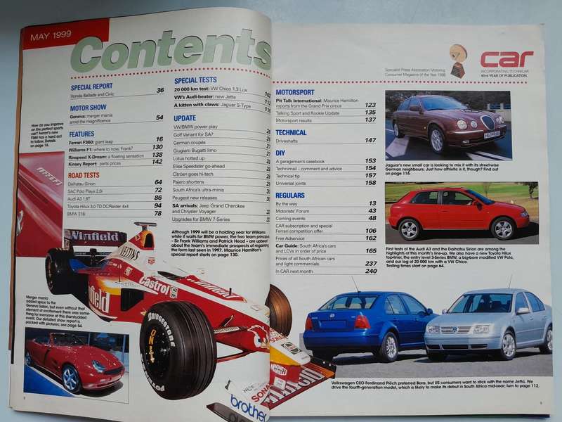 CAR Magazine - May 1999 and August 1992