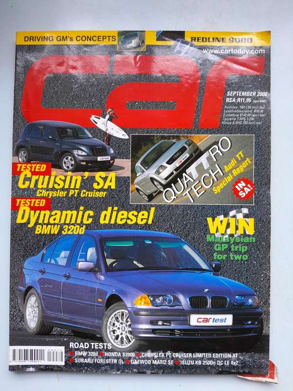 CAR Magazine - September 2000 and November 2000.