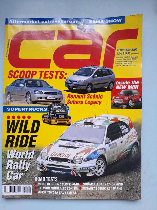 CAR Magazine - February 2000 and February 2001..