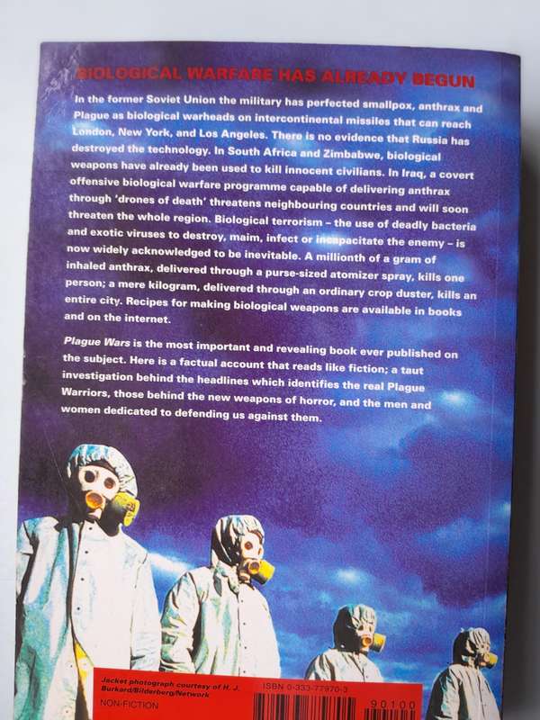 Plague Wars - A true Story of Bioligical Warfare - Tom Mangold and Jeff Goldberg.