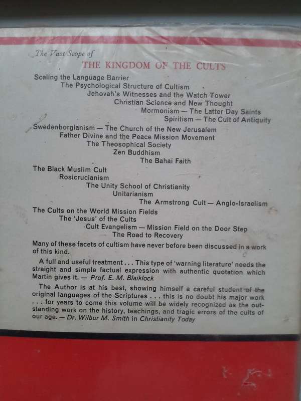 The Kingdom of the Cults - Walter R. Martin.