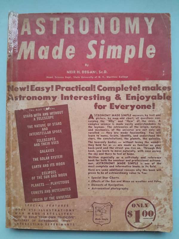 Astronomy Made Simple - Meir H. Degani.