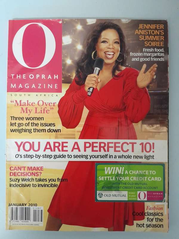 O THE OPRAH MAGAZINE SOUTH AFRICA - JANUARY 2010